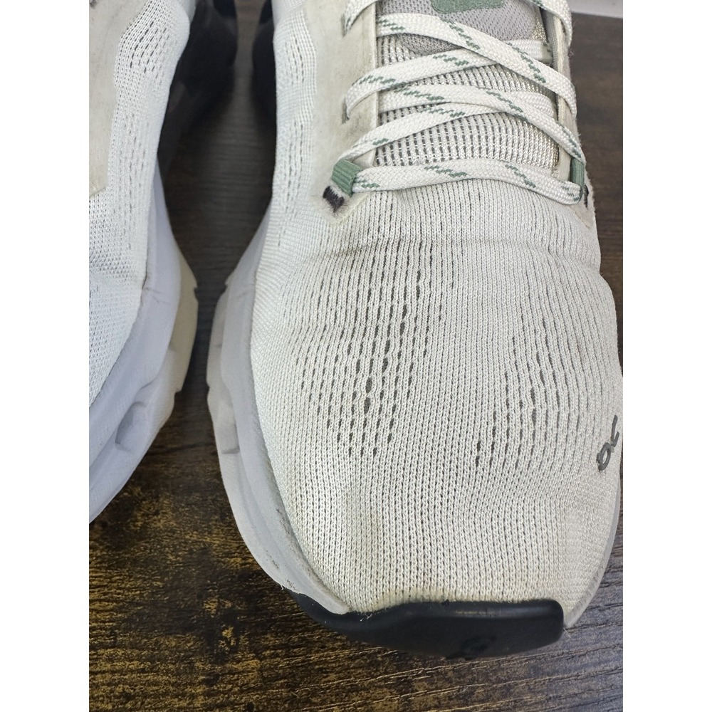 On Cloudflyer 5 White Pebble Mens Running Shoes Size 9 Gym Athletic Stability - Picture 9 of 16